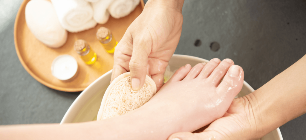 Professional gel manicure and pedicure services for summer in Dubai